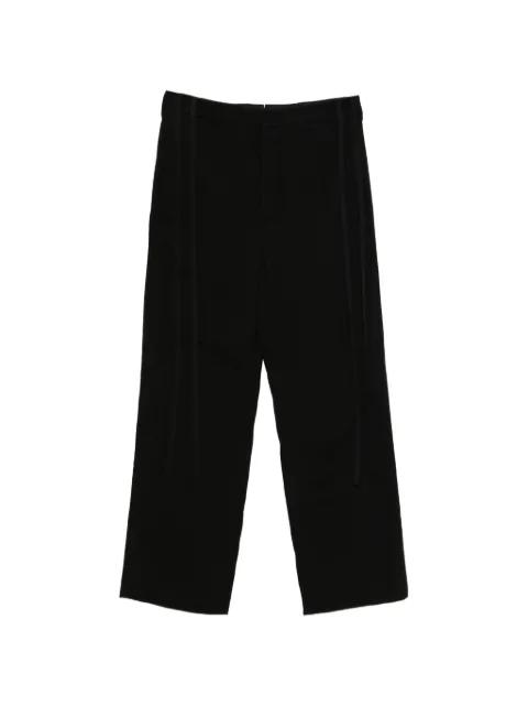 Leon drawstring-side trousers by ANN DEMEULEMEESTER