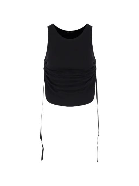 Mara draped-detail tank top by ANN DEMEULEMEESTER