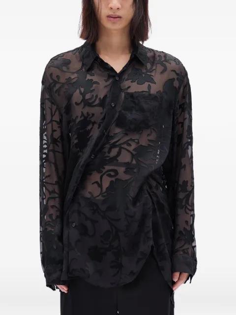 Mark floral pocket shirt by ANN DEMEULEMEESTER