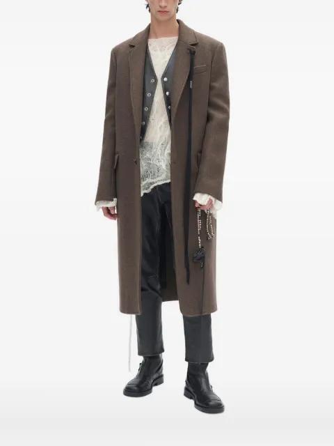 Melton wool coat by ANN DEMEULEMEESTER