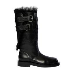 Milan soft biker boots by ANN DEMEULEMEESTER
