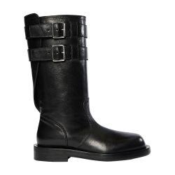 Milan soft biker boots by ANN DEMEULEMEESTER