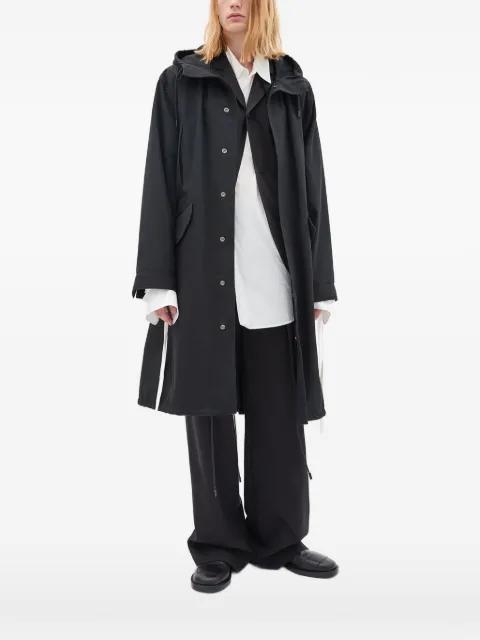Obert hoodied parka by ANN DEMEULEMEESTER