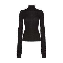 Olenka rib high neck sweater by ANN DEMEULEMEESTER