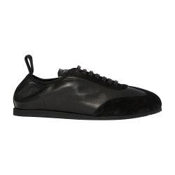 Sami soft low-top boxing sneakers by ANN DEMEULEMEESTER
