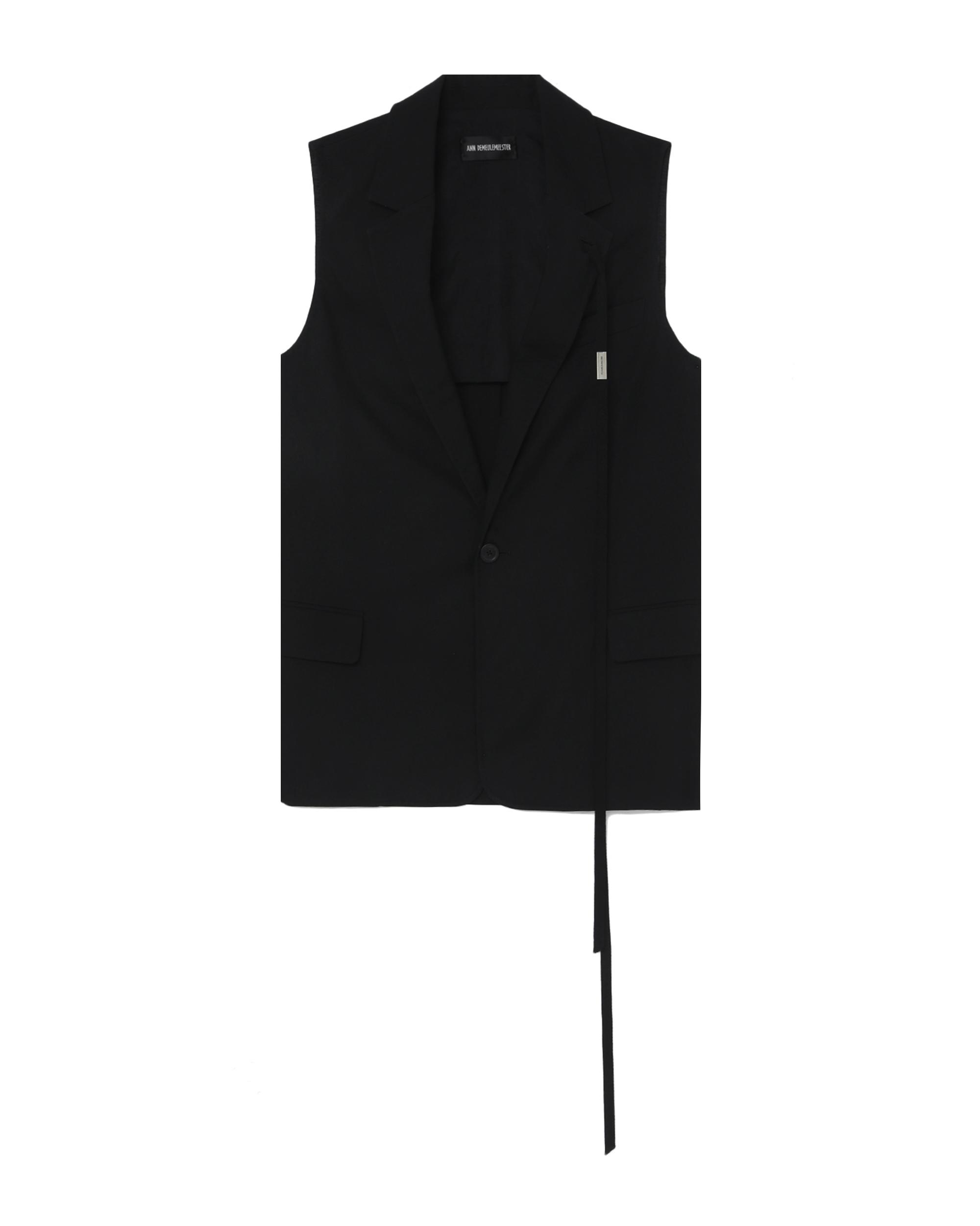 Straight fit waistcoat by ANN DEMEULEMEESTER