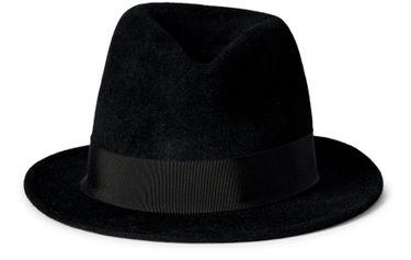 Suze Hat Wool Velour by ANN DEMEULEMEESTER