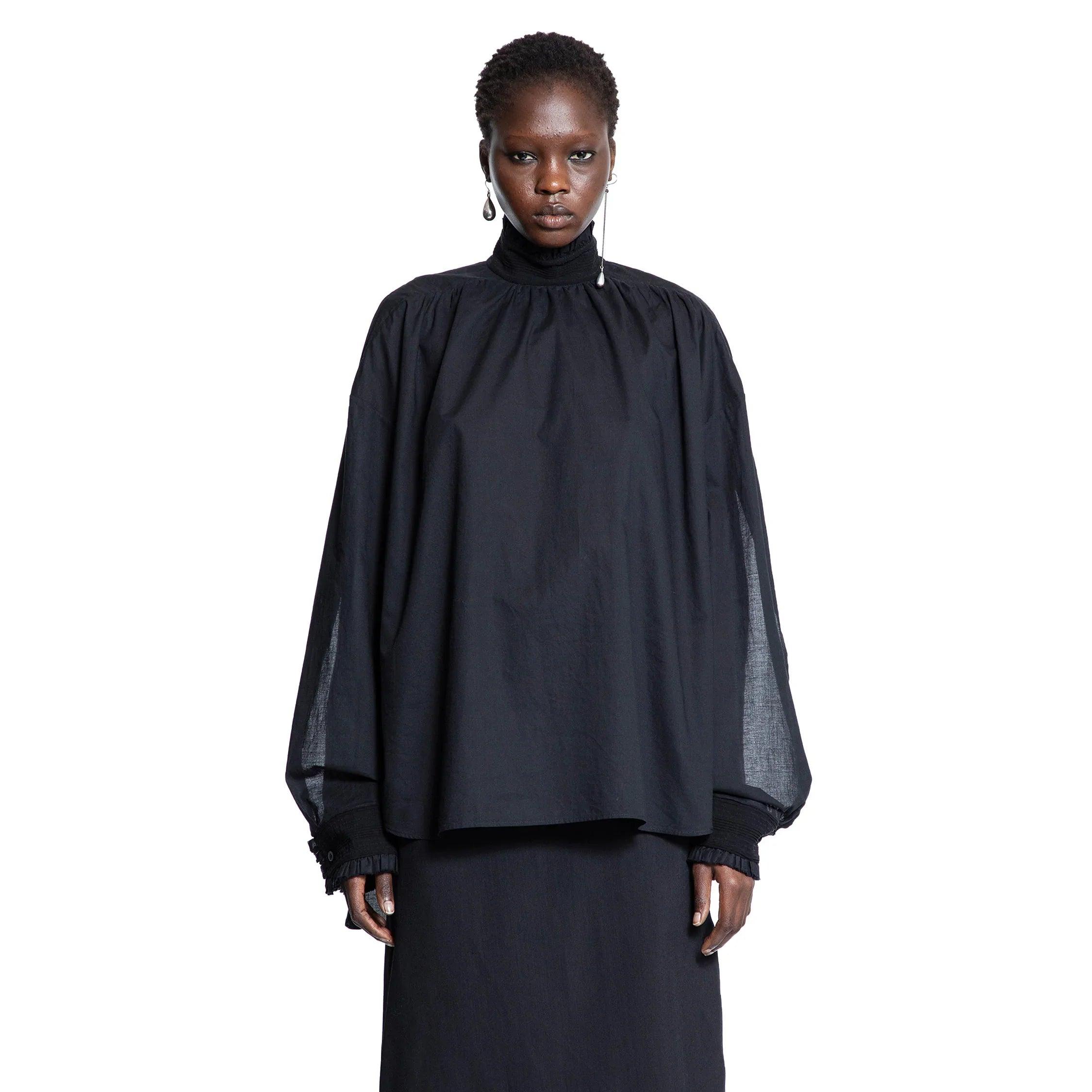 Taru Turtleneck Blouse by ANN DEMEULEMEESTER