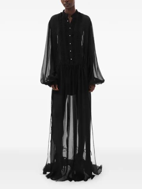 Tren maxi dress by ANN DEMEULEMEESTER