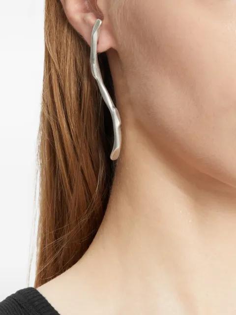 Usva branch drop earrings by ANN DEMEULEMEESTER