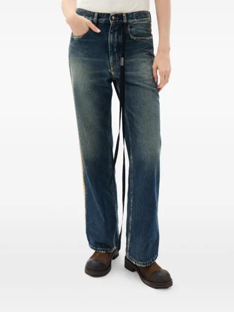 Zana stripe-detail jeans by ANN DEMEULEMEESTER