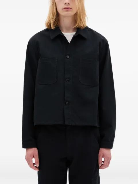 boxy-fit shirt jacket by ANN DEMEULEMEESTER