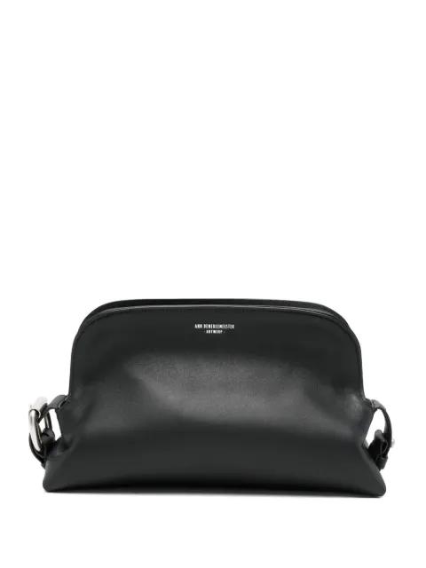 buckle leather clutch bag by ANN DEMEULEMEESTER