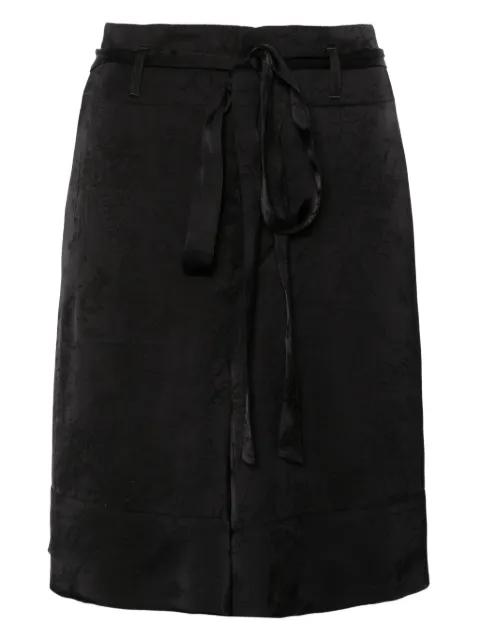 jacquard shorts by ANN DEMEULEMEESTER