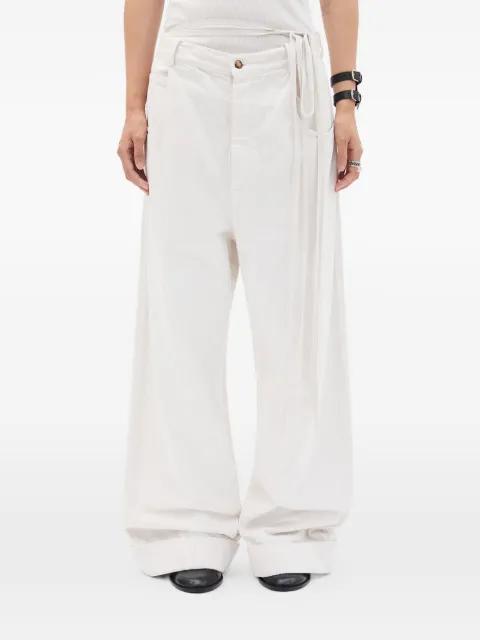 kristel baggy-fit jeans by ANN DEMEULEMEESTER
