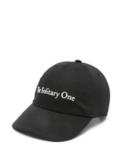 logo-embroidered baseball cap by ANN DEMEULEMEESTER