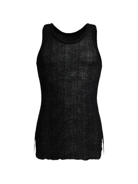 ribbed tank top by ANN DEMEULEMEESTER