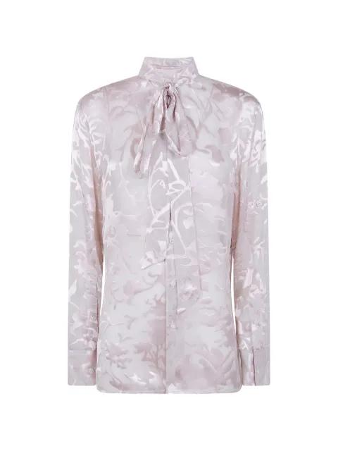 tie-fastening shirt by ANN DEMEULEMEESTER