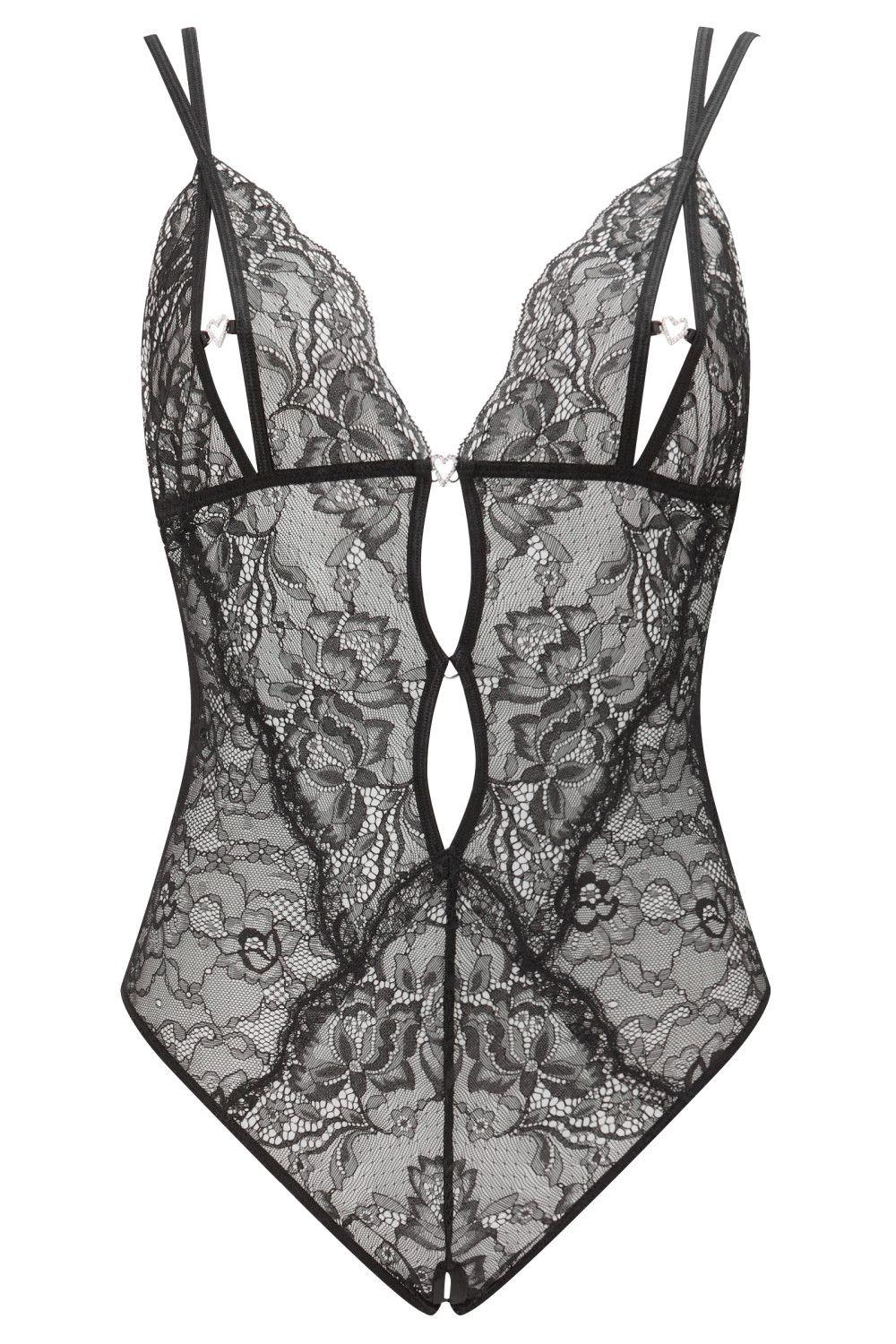 Diamond Heart Crotchless Body by ANN SUMMERS