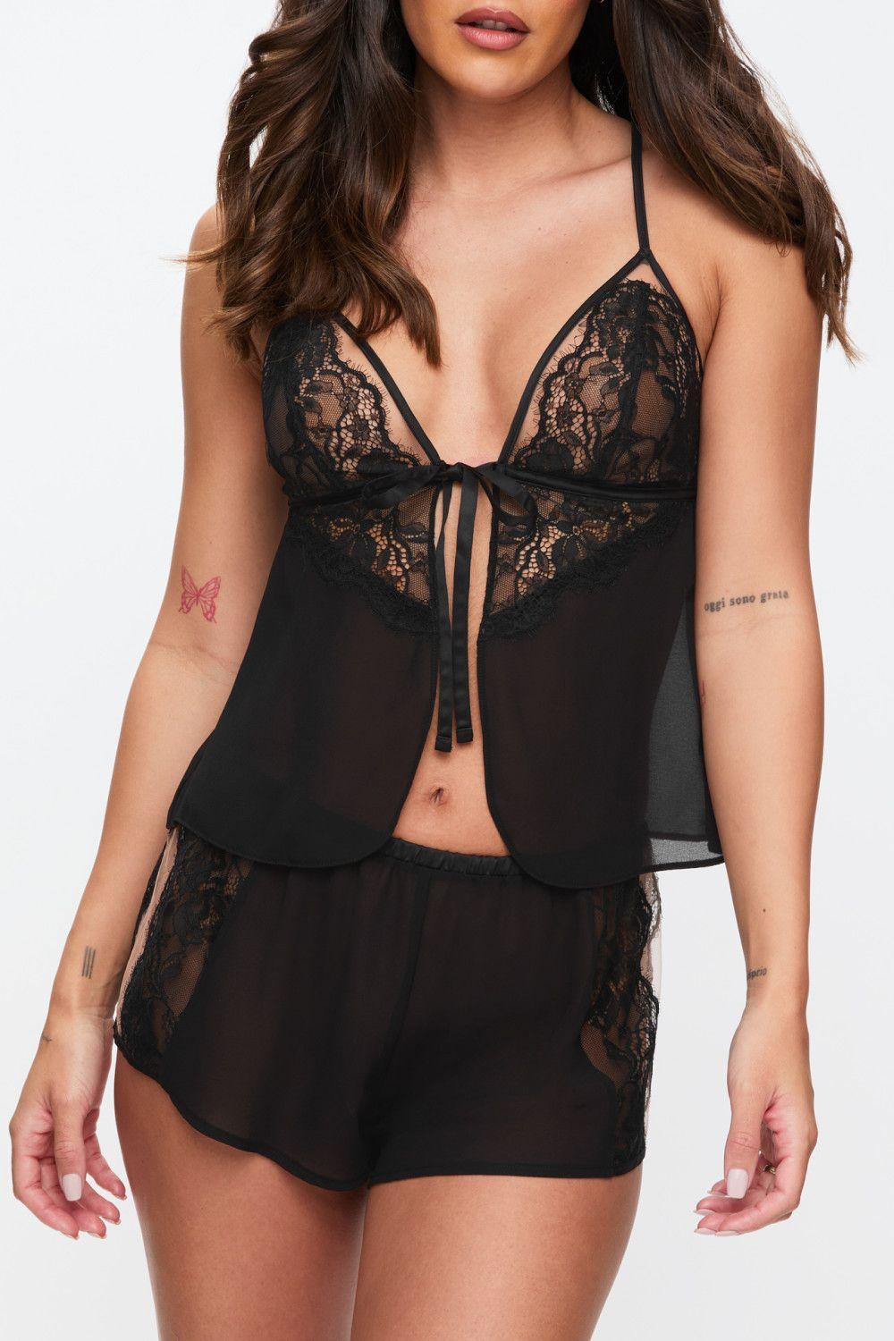 Enchanting Satin Cami Top & Shorts Set by ANN SUMMERS
