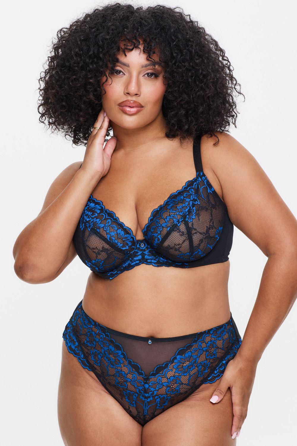 Sexy Lace Fuller Bust Non Padded Plunge Bra by ANN SUMMERS