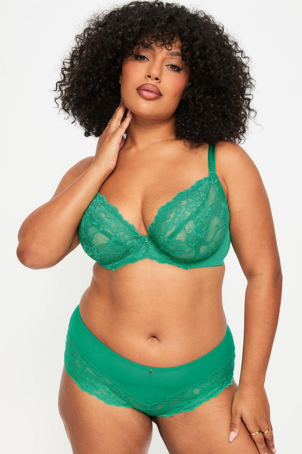 Sexy Lace Fuller Bust Non Padded Plunge Bra by ANN SUMMERS