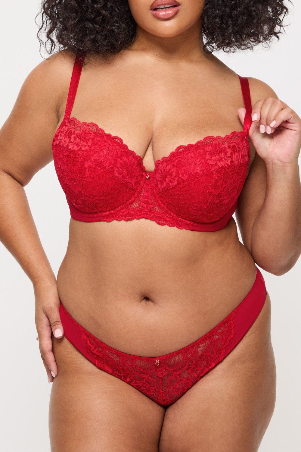 Sexy Lace Padded Balcony Bra by ANN SUMMERS