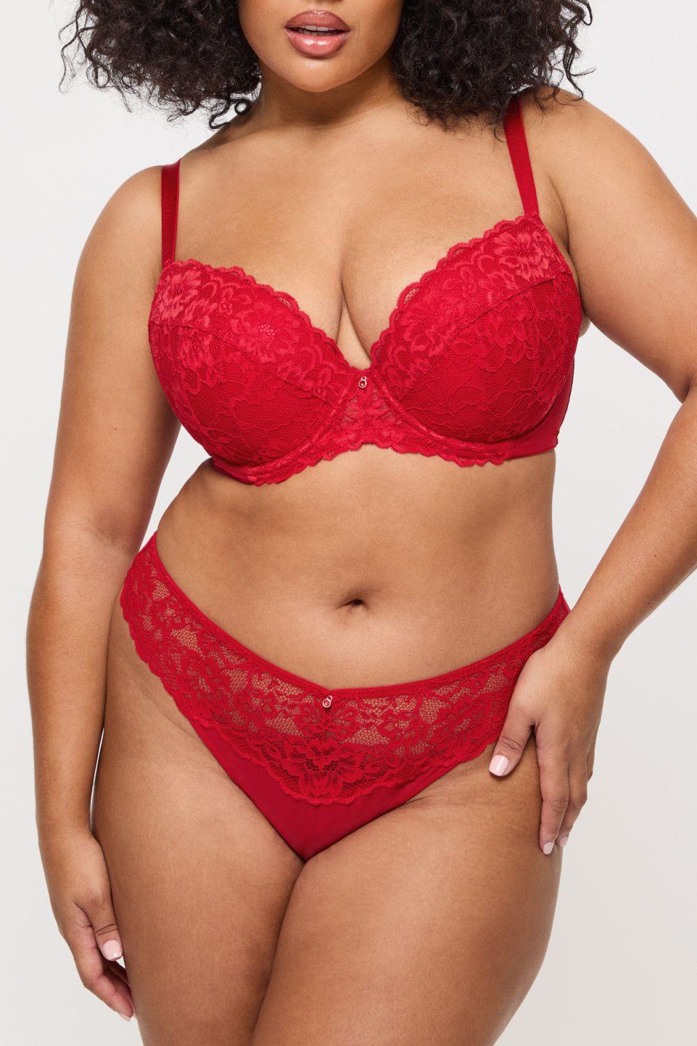 Sexy Lace Padded Plunge Bra by ANN SUMMERS