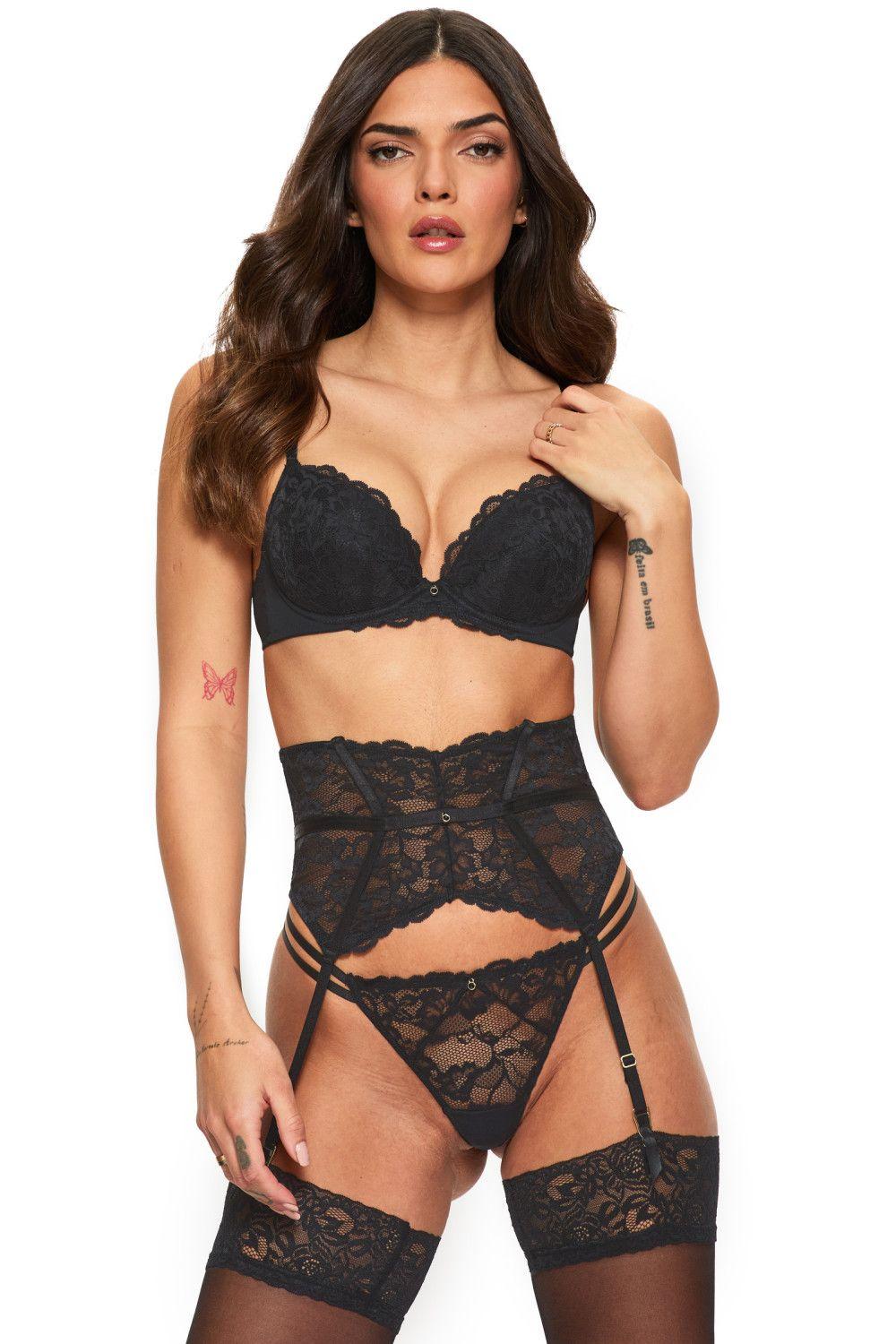 Sexy Lace Planet Padded Plunge Bra 2 Pack by ANN SUMMERS