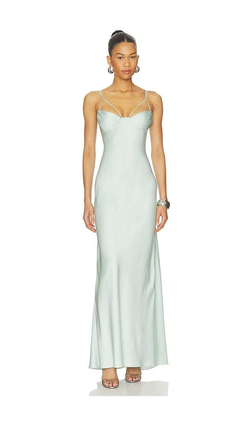 Anna October Akari Maxi Dress in Mint by ANNA OCTOBER