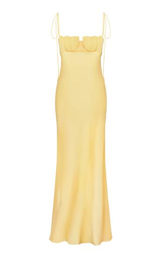 Anna October Tulip Satin Maxi Dress - Moda Operandi by ANNA OCTOBER