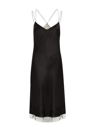 Antea cut-out satin midi dress by ANNA OCTOBER