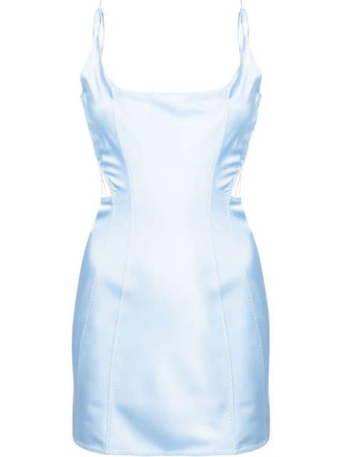 open-back minidress by ANNA OCTOBER