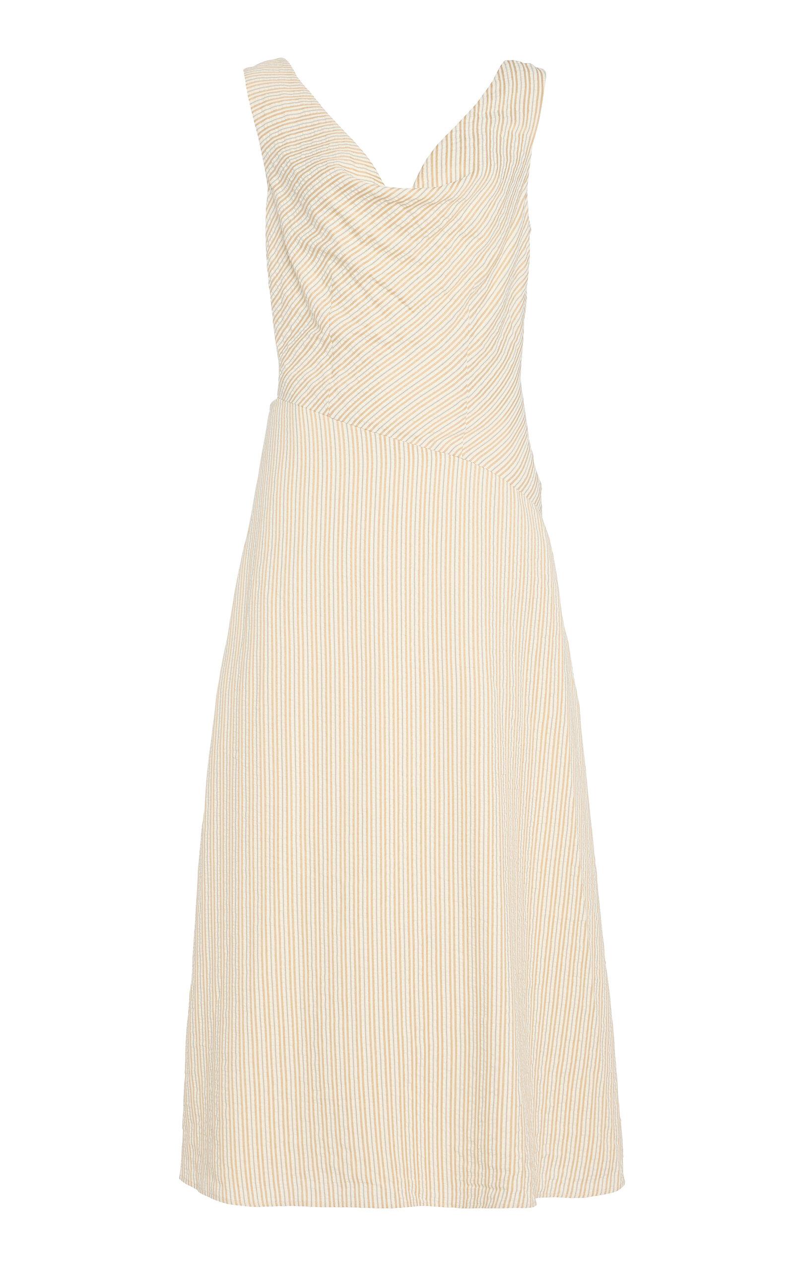 Anna Quan Evelyn Striped Midi Dress - Moda Operandi by ANNA QUAN