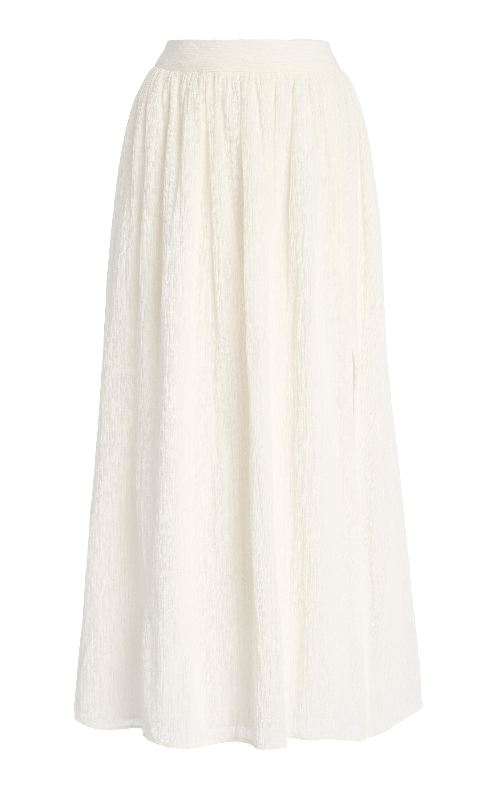 Anna Quan Oriana Cotton Midi Skirt - Moda Operandi by ANNA QUAN