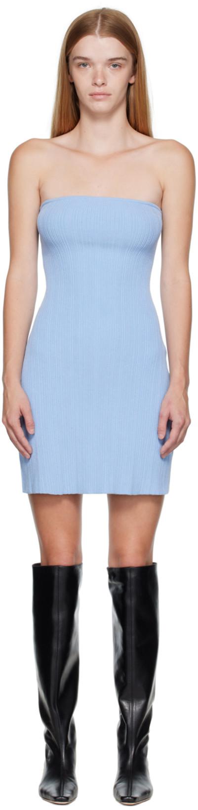 Blue Poppy Minidress by ANNA QUAN