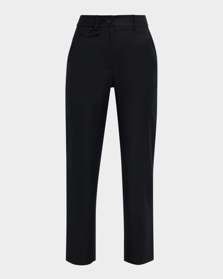Juliette Slim-Straight Crop Pants by ANNA QUAN
