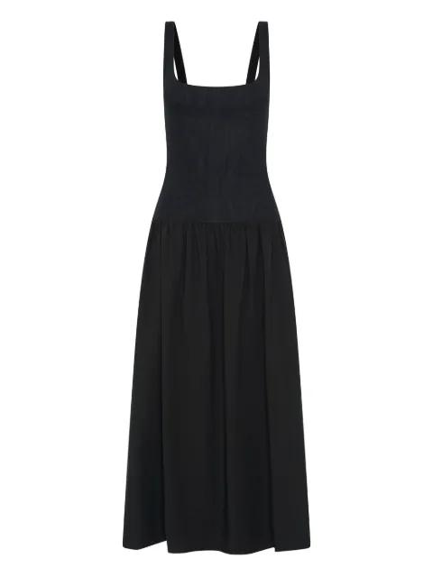 ribbed-bodice maxi dress by ANNA QUAN