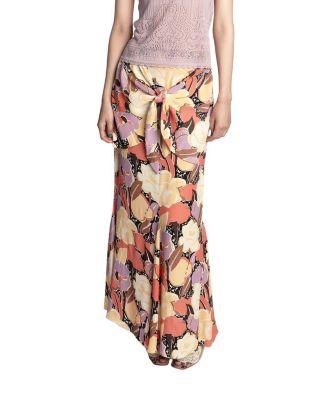 Desert Bloom Crepe Skirt by ANNA SUI