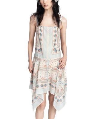 Heritage Scarf Print Dress by ANNA SUI