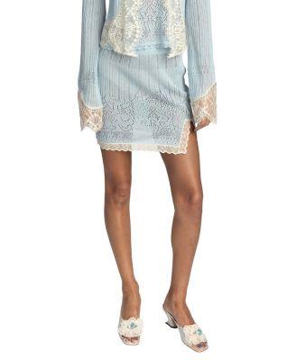 Lingerie Lace Knit Skirt by ANNA SUI