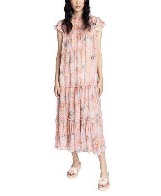 Oasis Blooms Tiered Maxi Dress by ANNA SUI