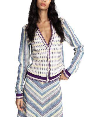 Serape Knit Cardigan by ANNA SUI