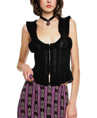 Victorian Pointelle Camisole by ANNA SUI