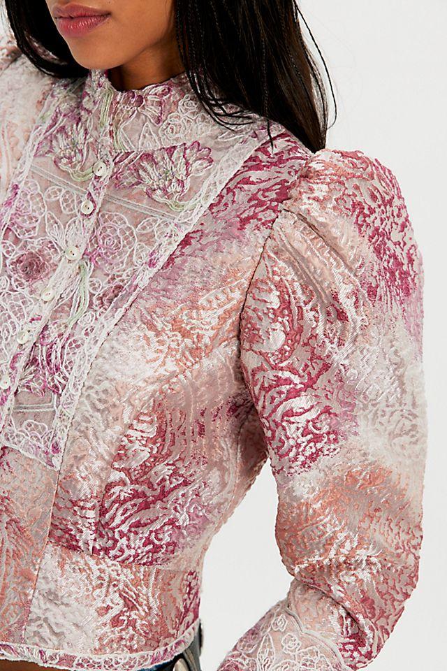 Anna Sui Victorian Satin Jacket by ANNA SUI | FREE PEOPLE