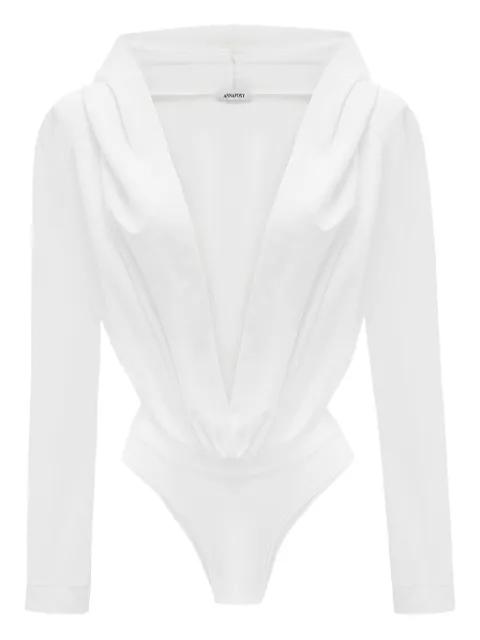 draped bodysuit by ANNAFOXY