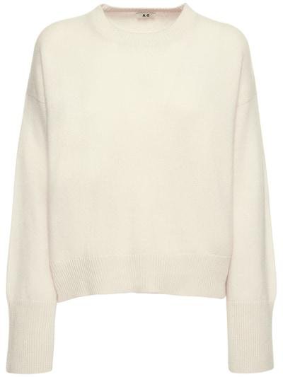Eleonora cashmere crewneck sweater by ANNAGRETA