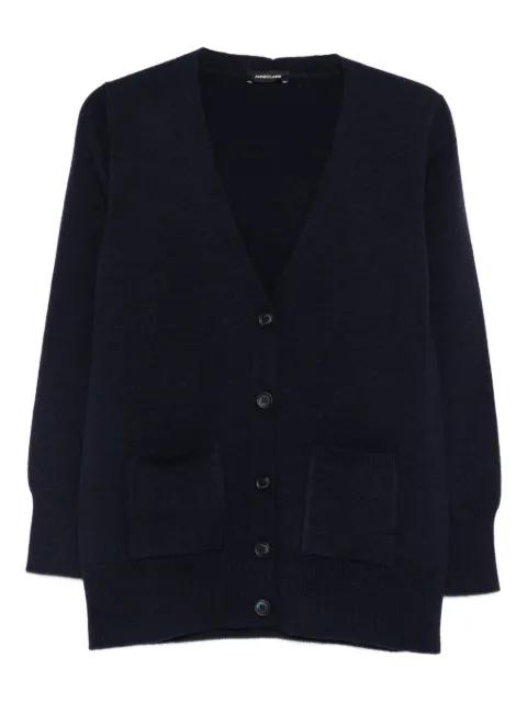 pocket button cardigan by ANNE CLAIRE