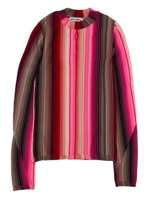 stripe long-sleeve sweater by ANNE ISABELLA