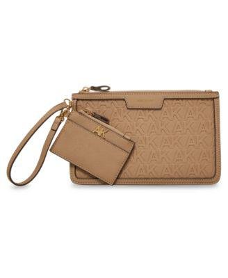 Women's Embossed Pouch Set by ANNE KLEIN